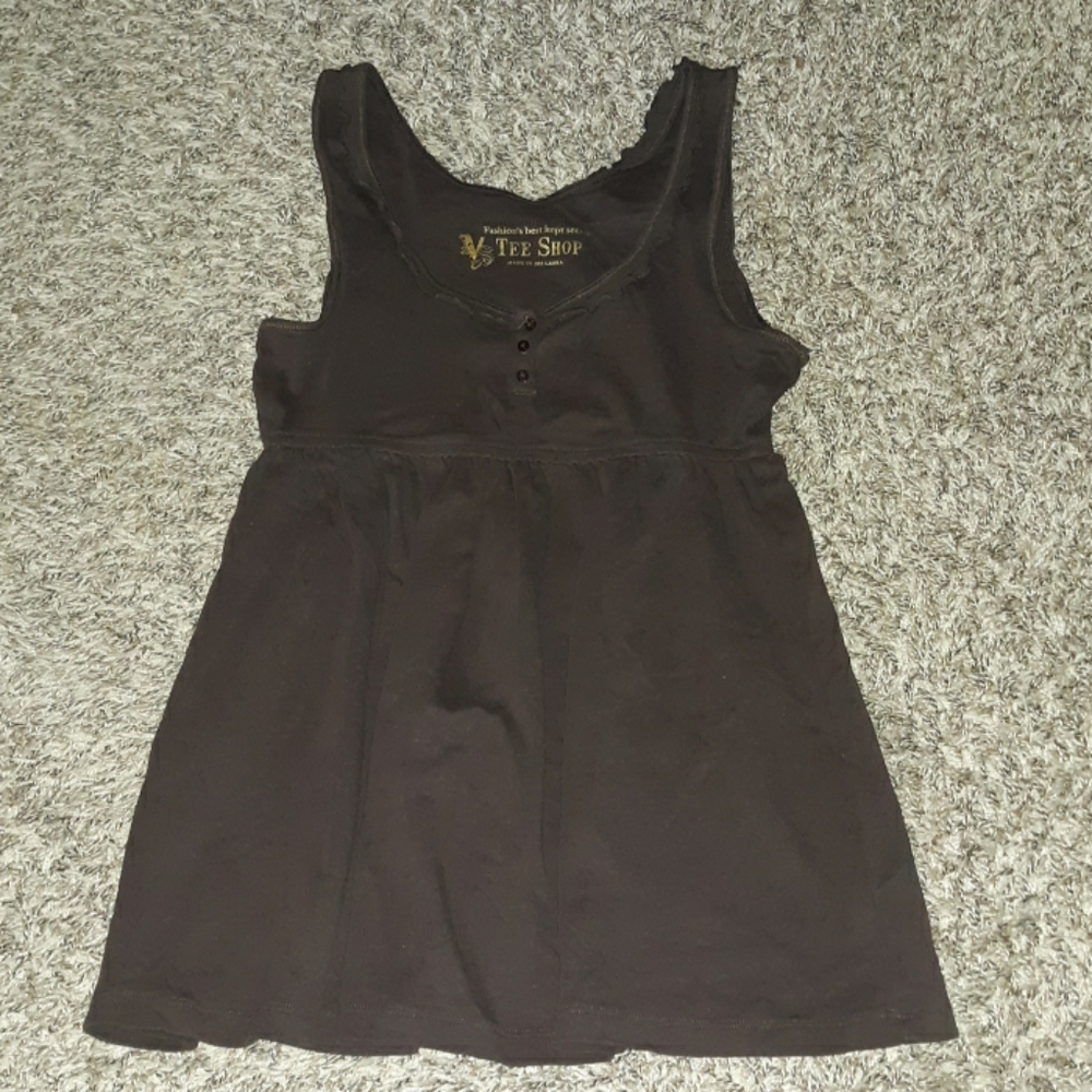 #50. Victoria's Secret tee shop tank. Size: Medium (M)